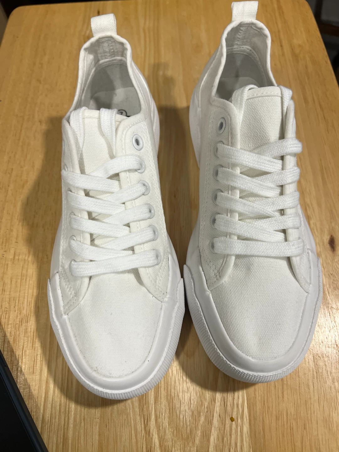White Canvas Sneakers - photo 2