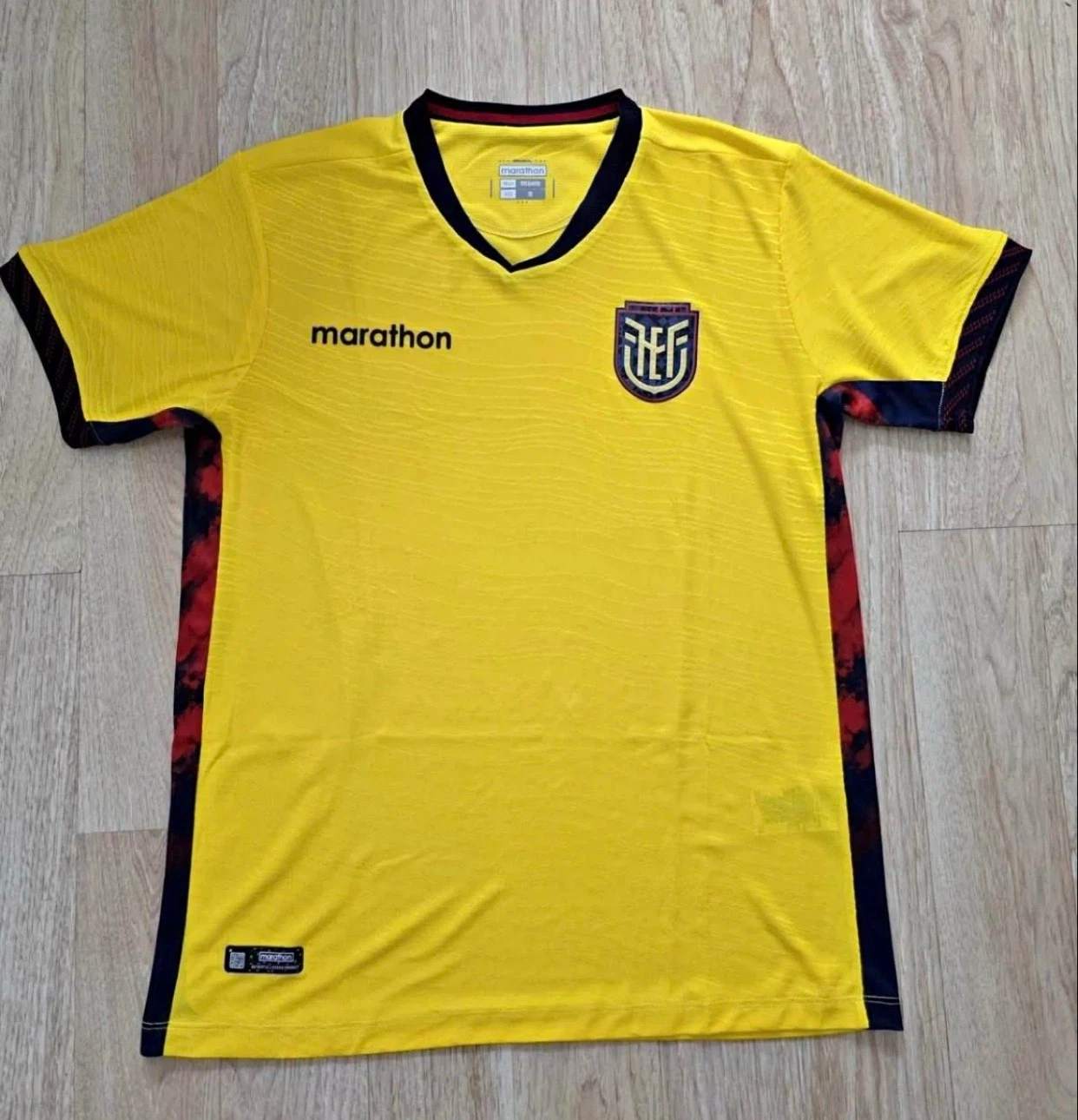 Marathon Ecuador National Football Team Jersey
