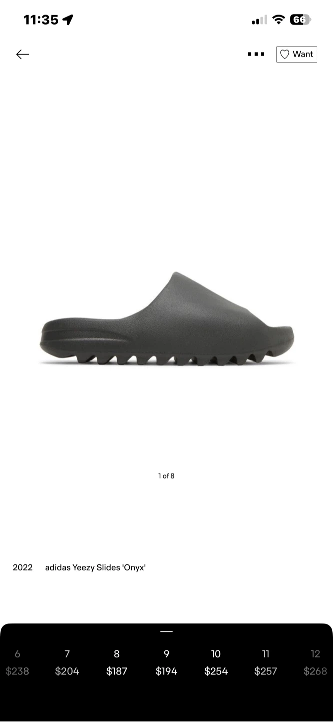 Adidas Yeezy Slides 'Onyx' - photo 5