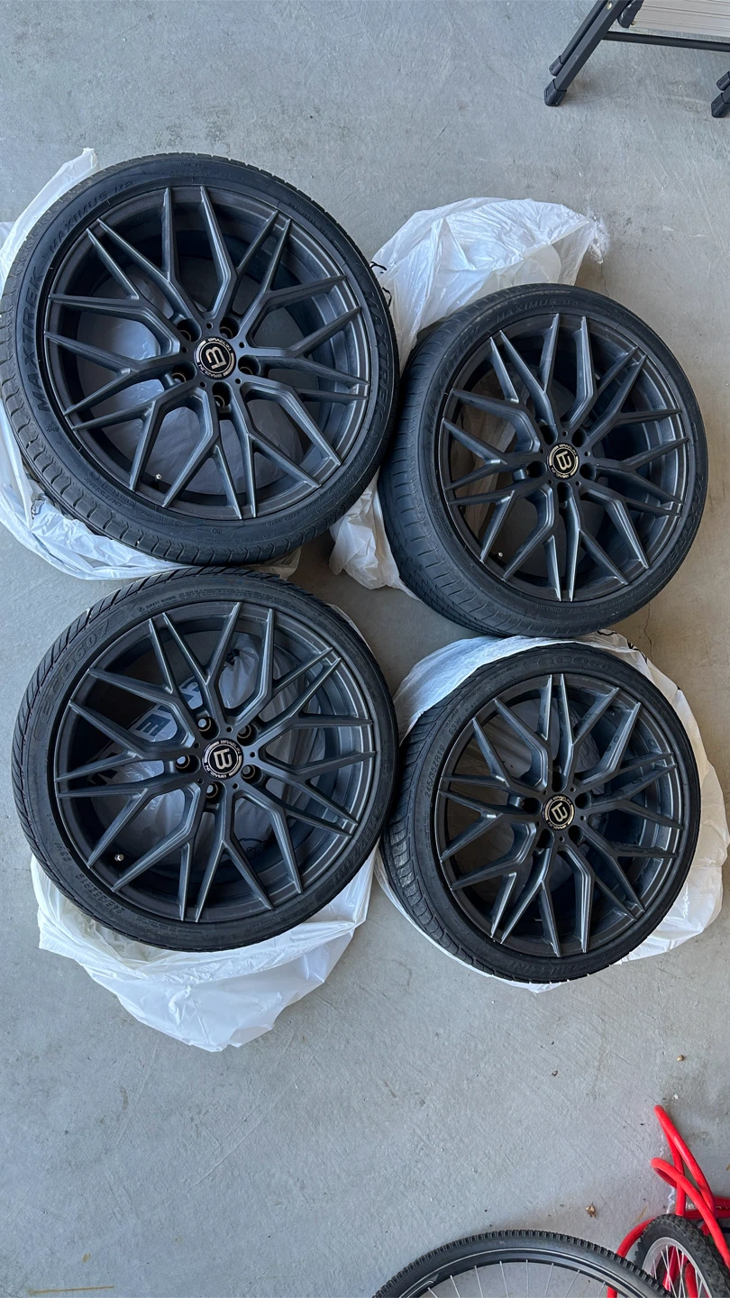 Set of 4 Wheels with Tires