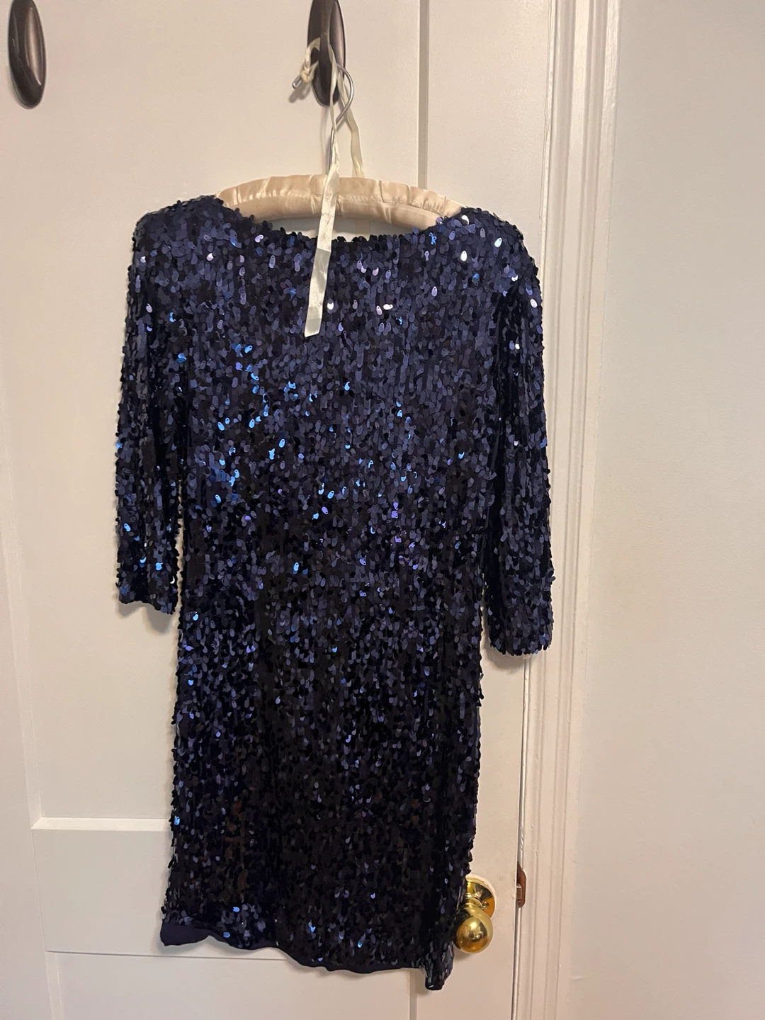 Navy Blue Sequin Dress - photo 2