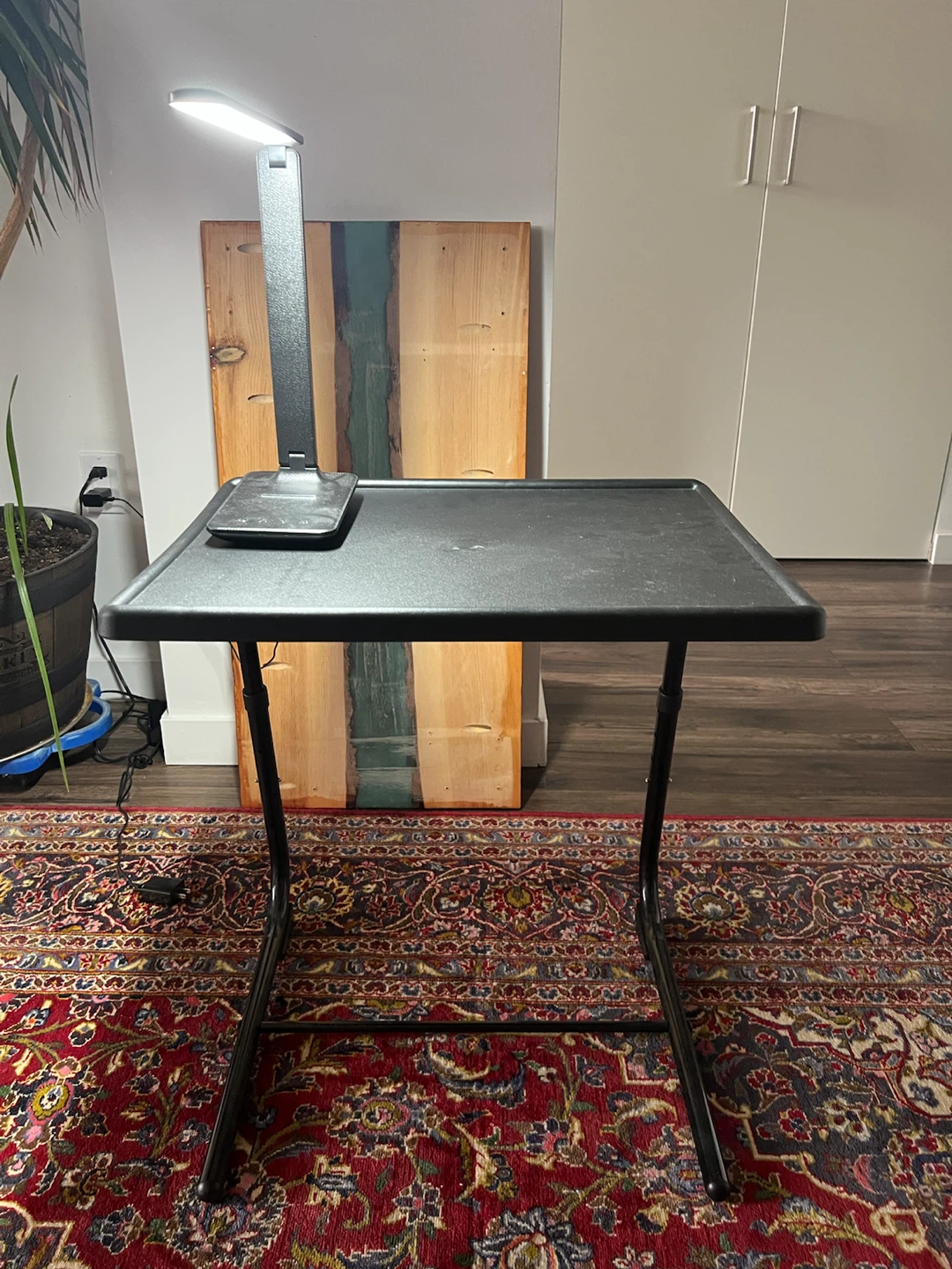 Adjustable table with multi Color lamp. - photo 4
