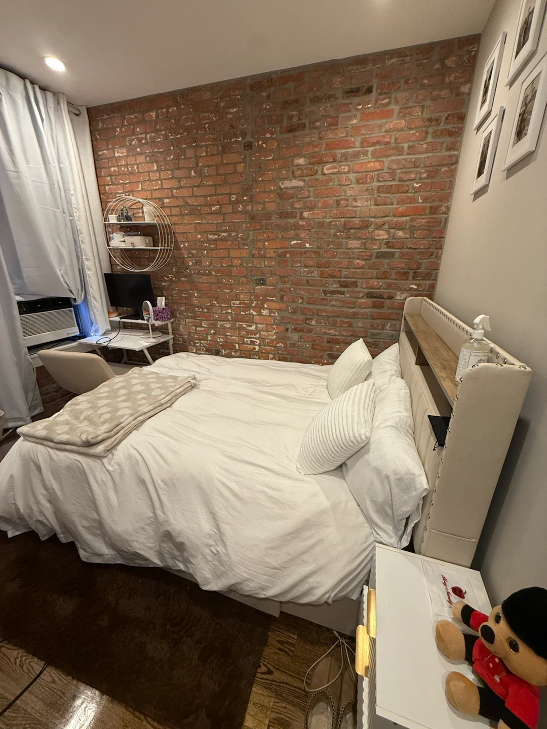 Queen Bed with 3 Underbed drawers