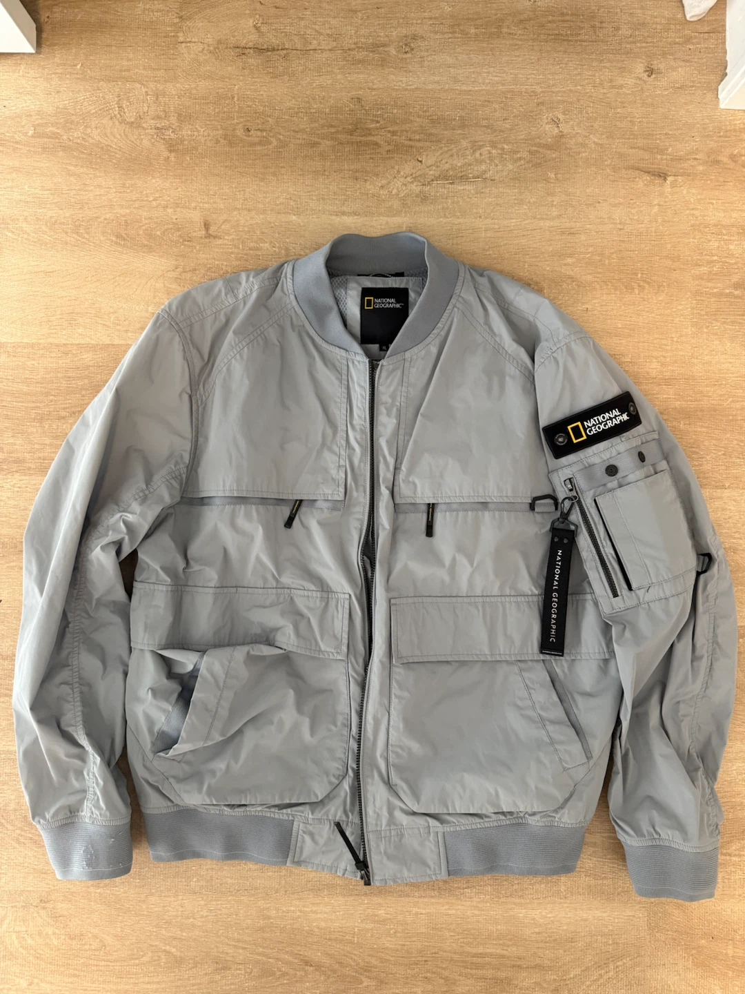 National Geographic Bomber Jacket - Excellent Condition