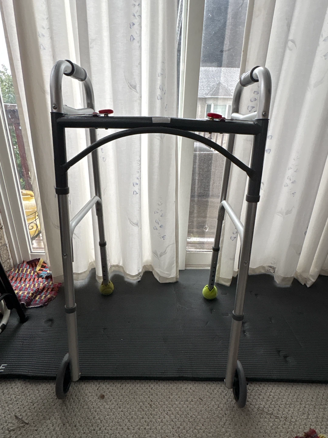 Aluminum Walker with Wheels