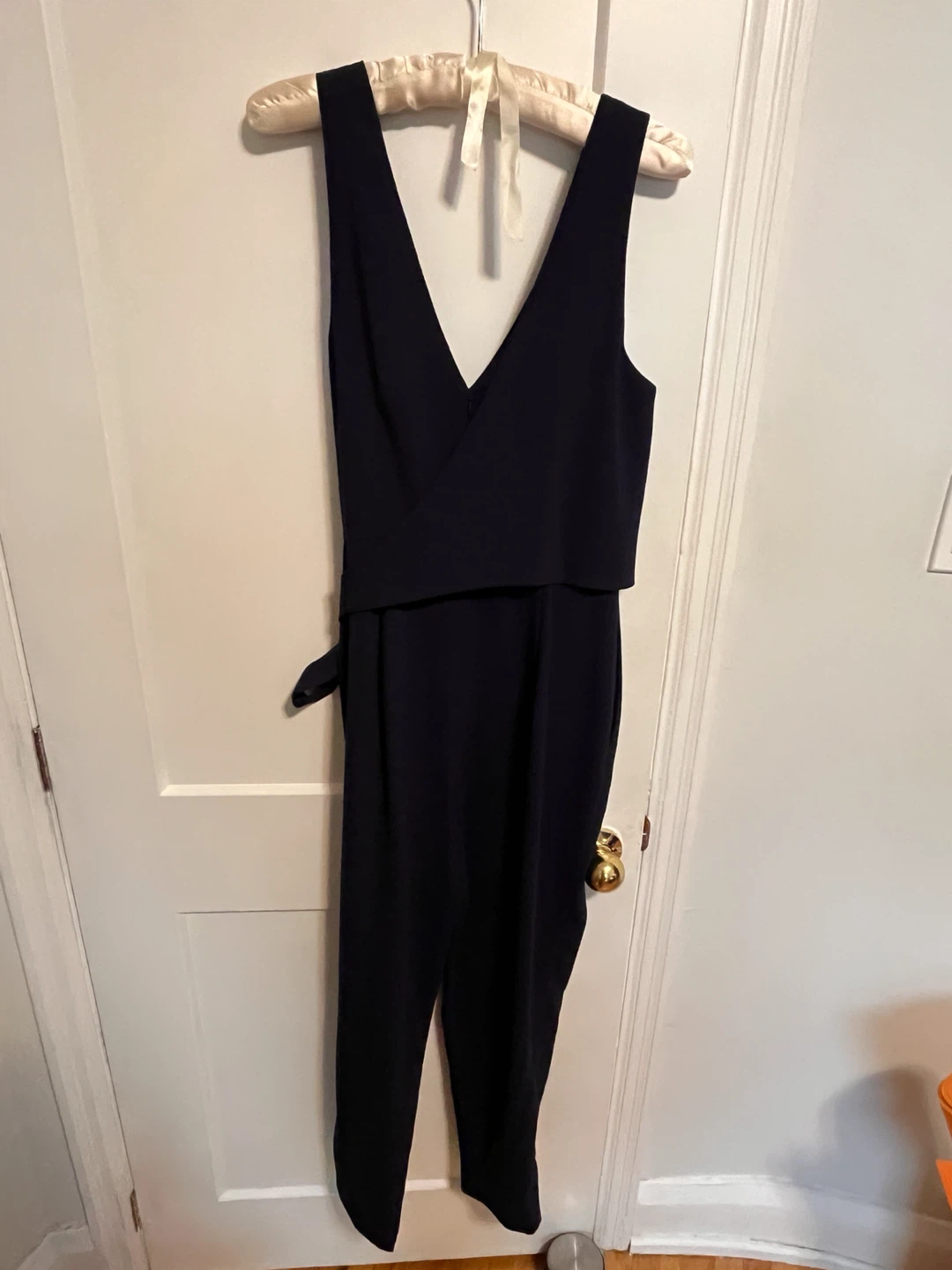 Club Monaco Navy Blue Sleeveless Jumpsuit - photo 2