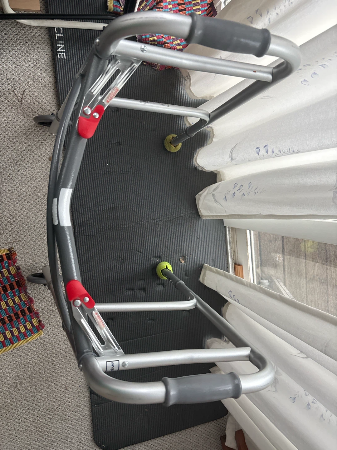 Aluminum Walker with Wheels - photo 3