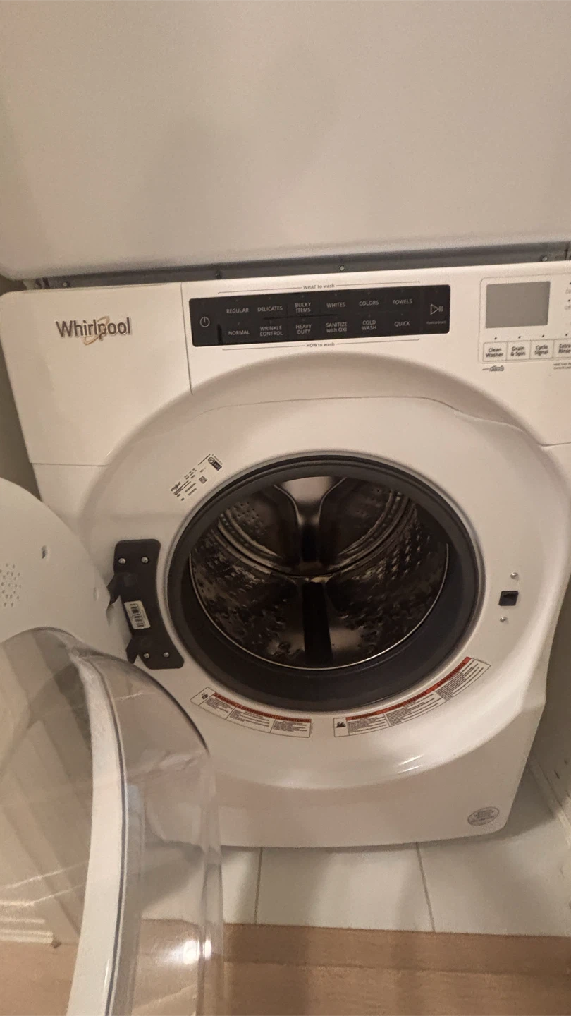 Whirlpool Stackable Washer and Dryer Set - photo 2