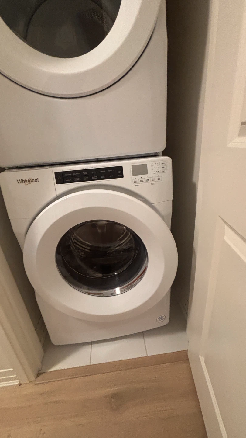 Whirlpool Stackable Washer and Dryer Set - photo 4