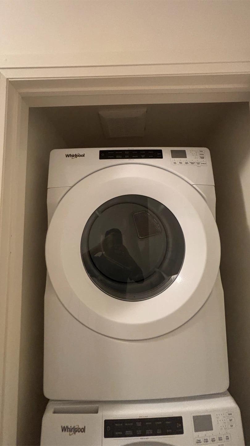 Whirlpool Stackable Washer and Dryer Set - photo 5