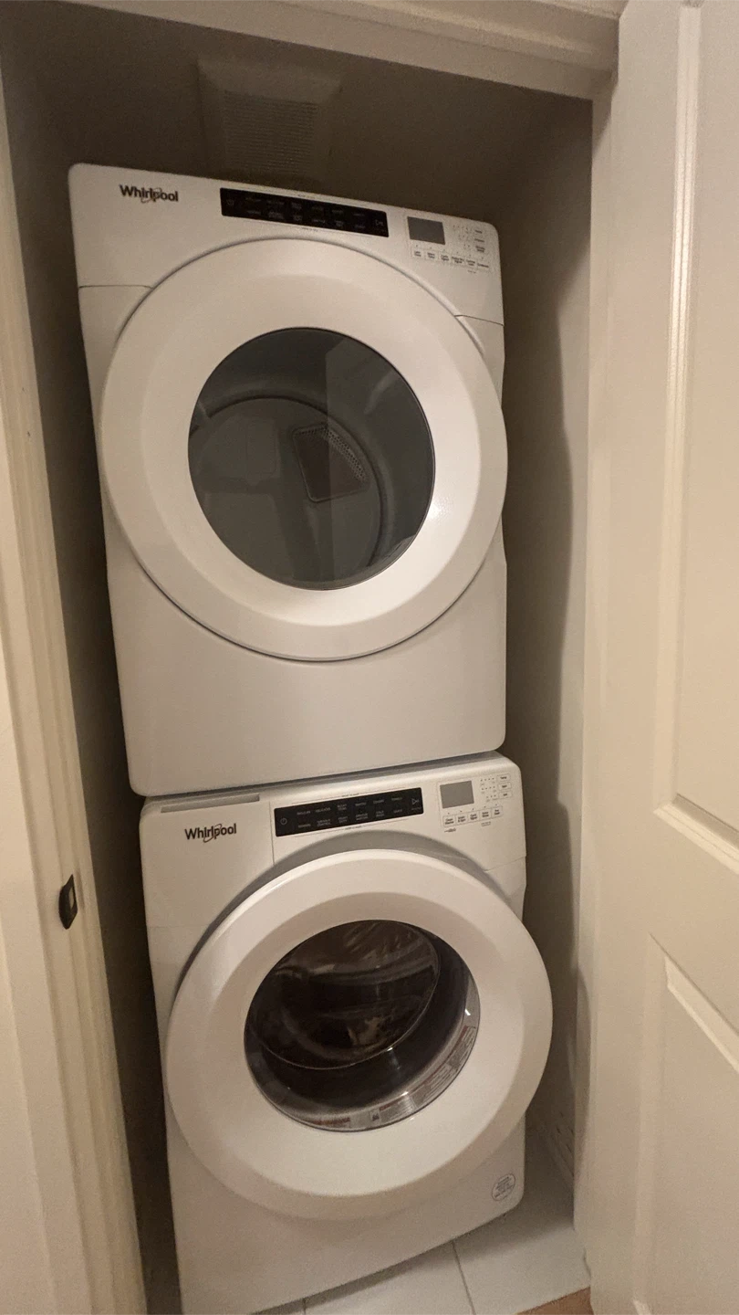 Whirlpool Stackable Washer and Dryer Set