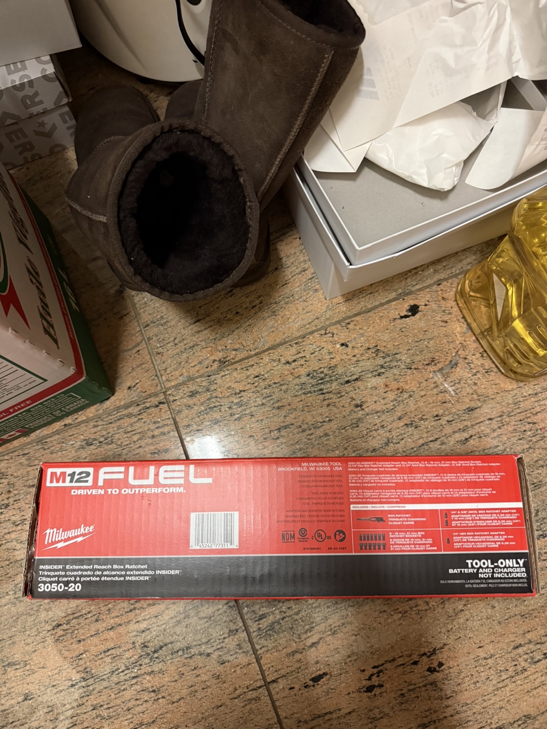 Milwaukee M12 FUEL INSIDER Extended Reach Box Ratchet Tool Only - photo 2