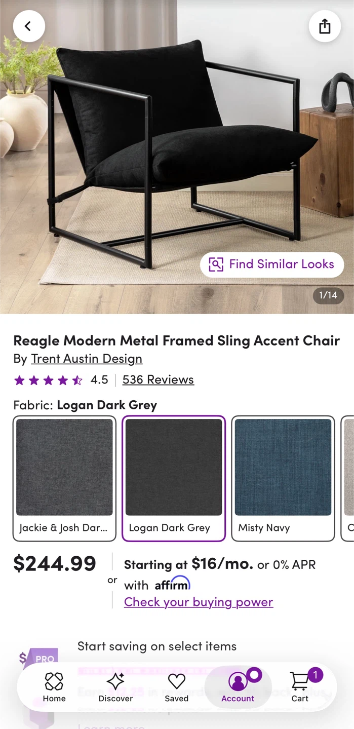 Wayfair chair - photo 2