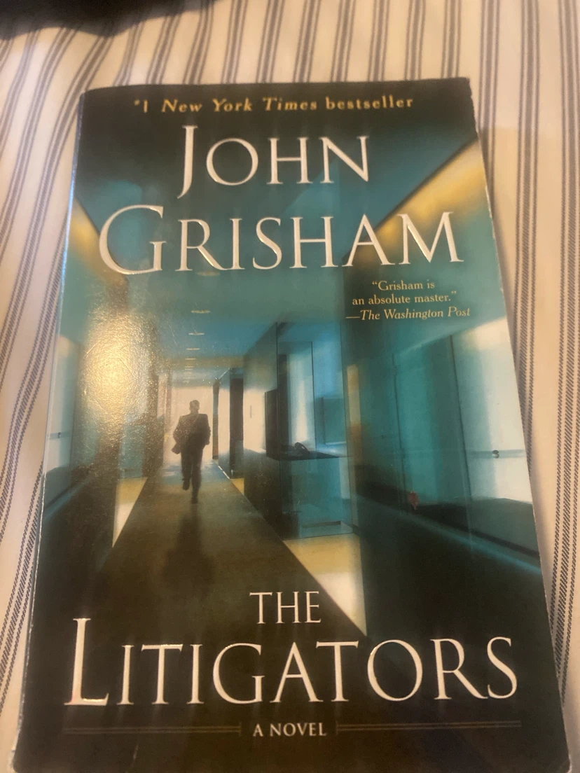 John Grisham The Litigators A Novel Paperback Book