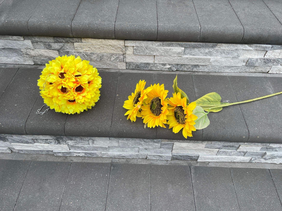 Artificial Sunflowers