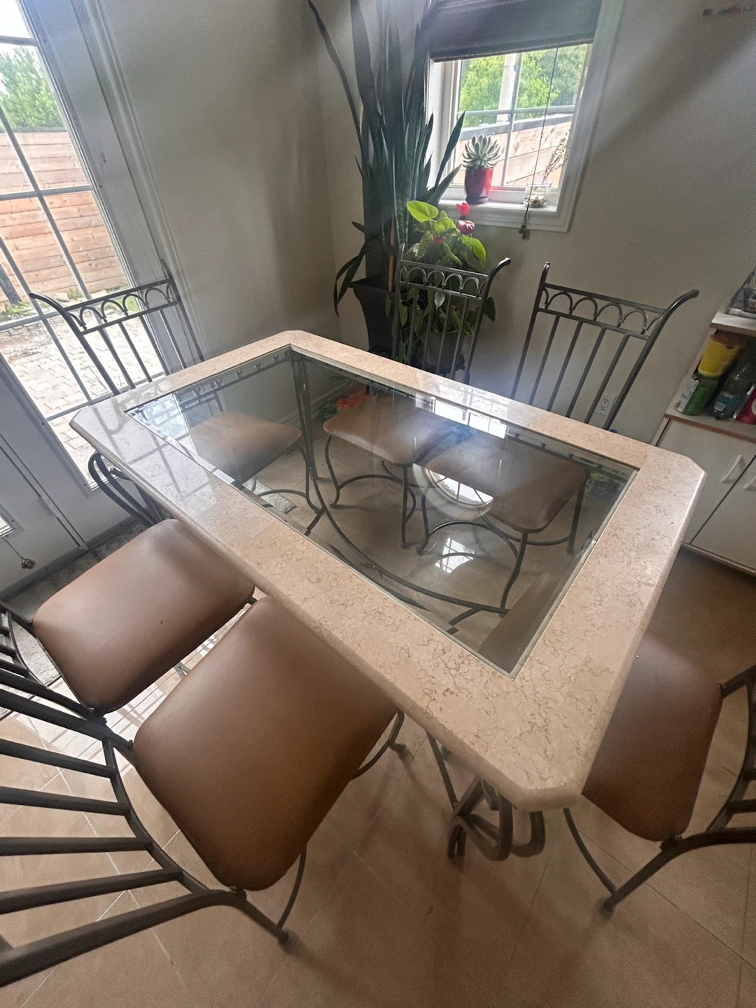 Dining Table Set with 6 Chairs - photo 5