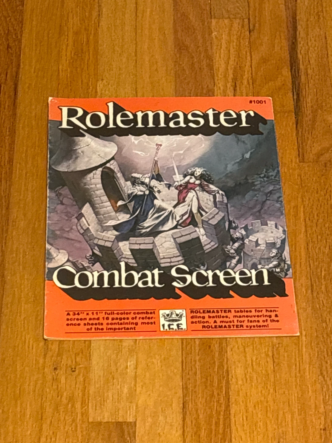 Rolemaster Combat Screen