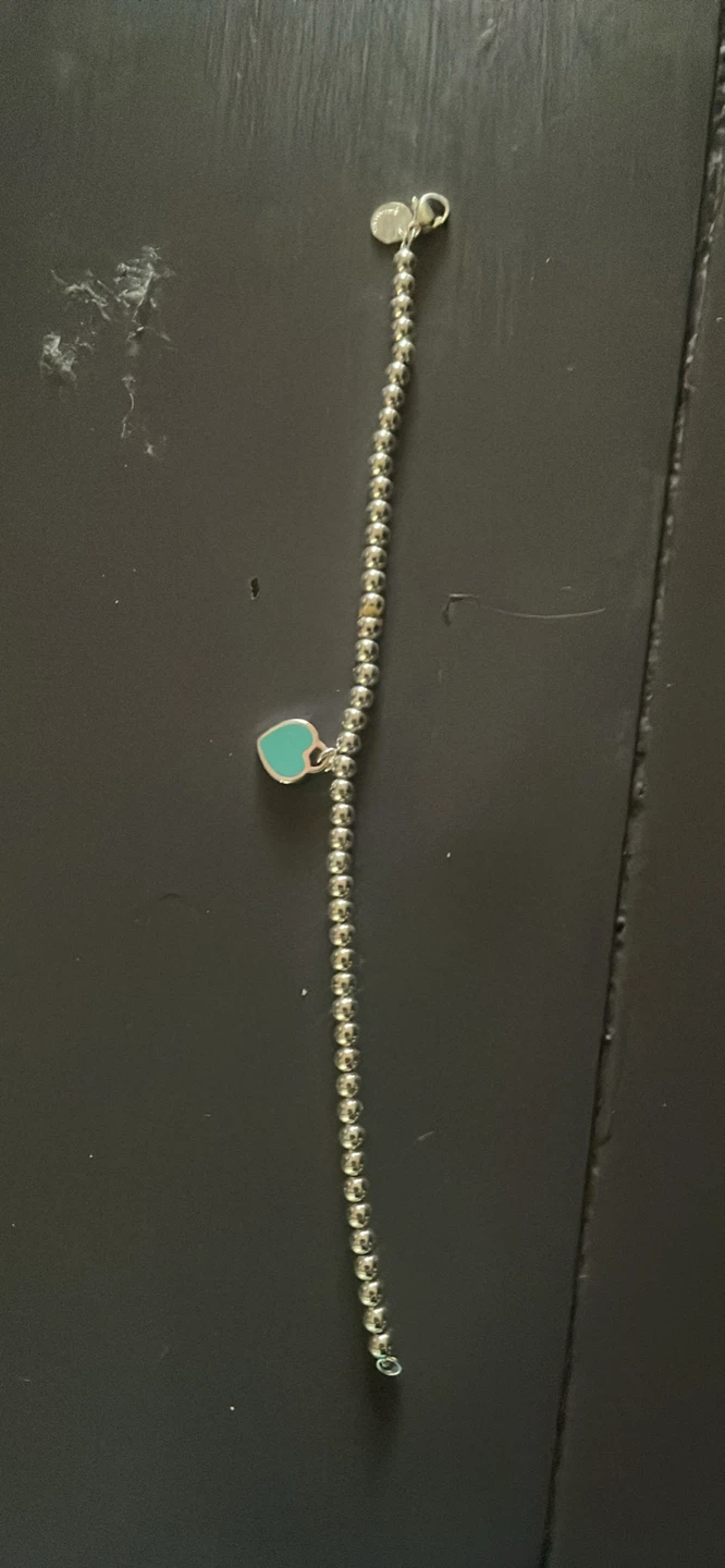 Tiffany & Co. Sterling Silver Heart Tag Bracelet - photo 2