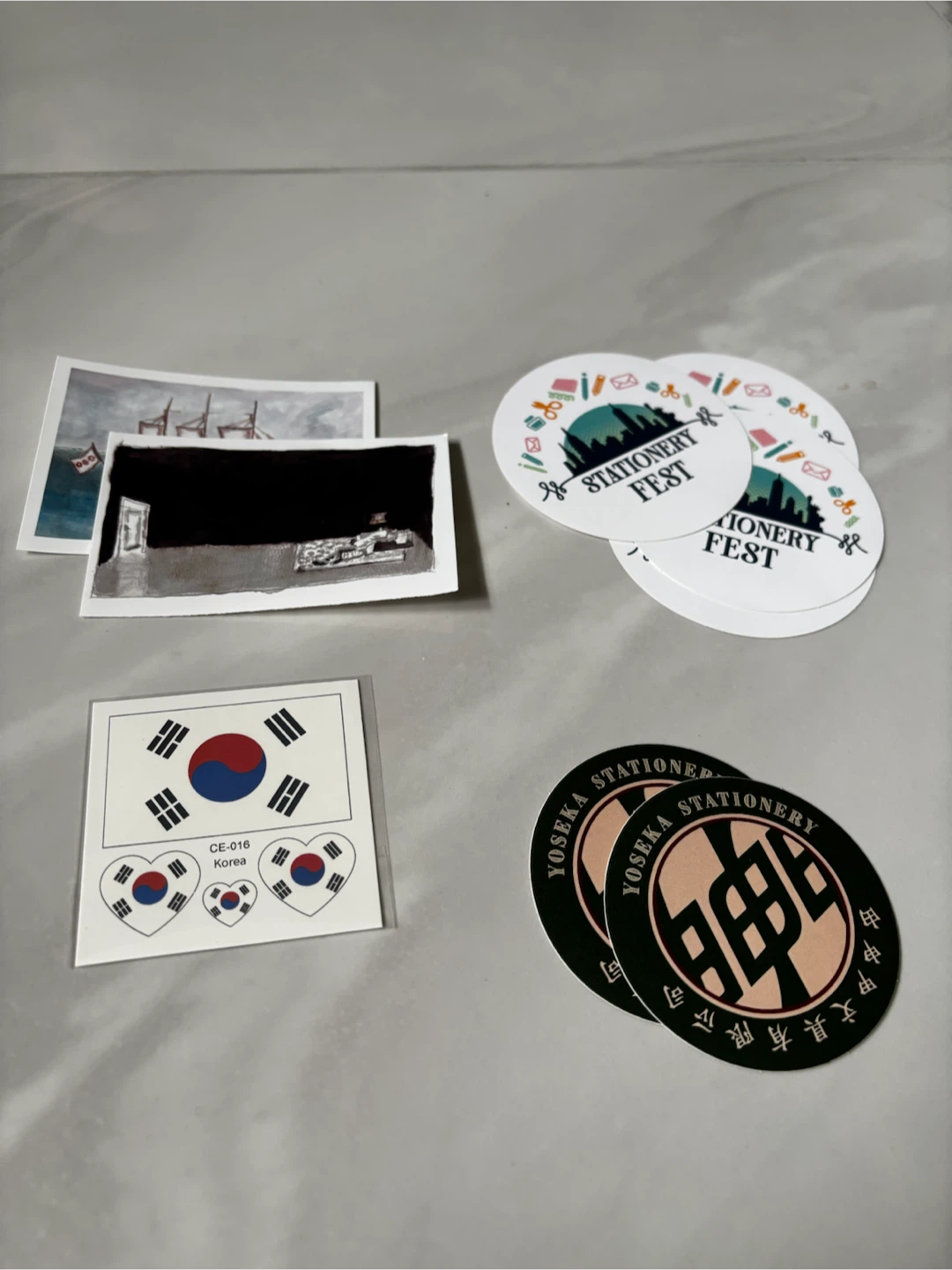 FREE Stickers from Stationery Fest and BTS concert