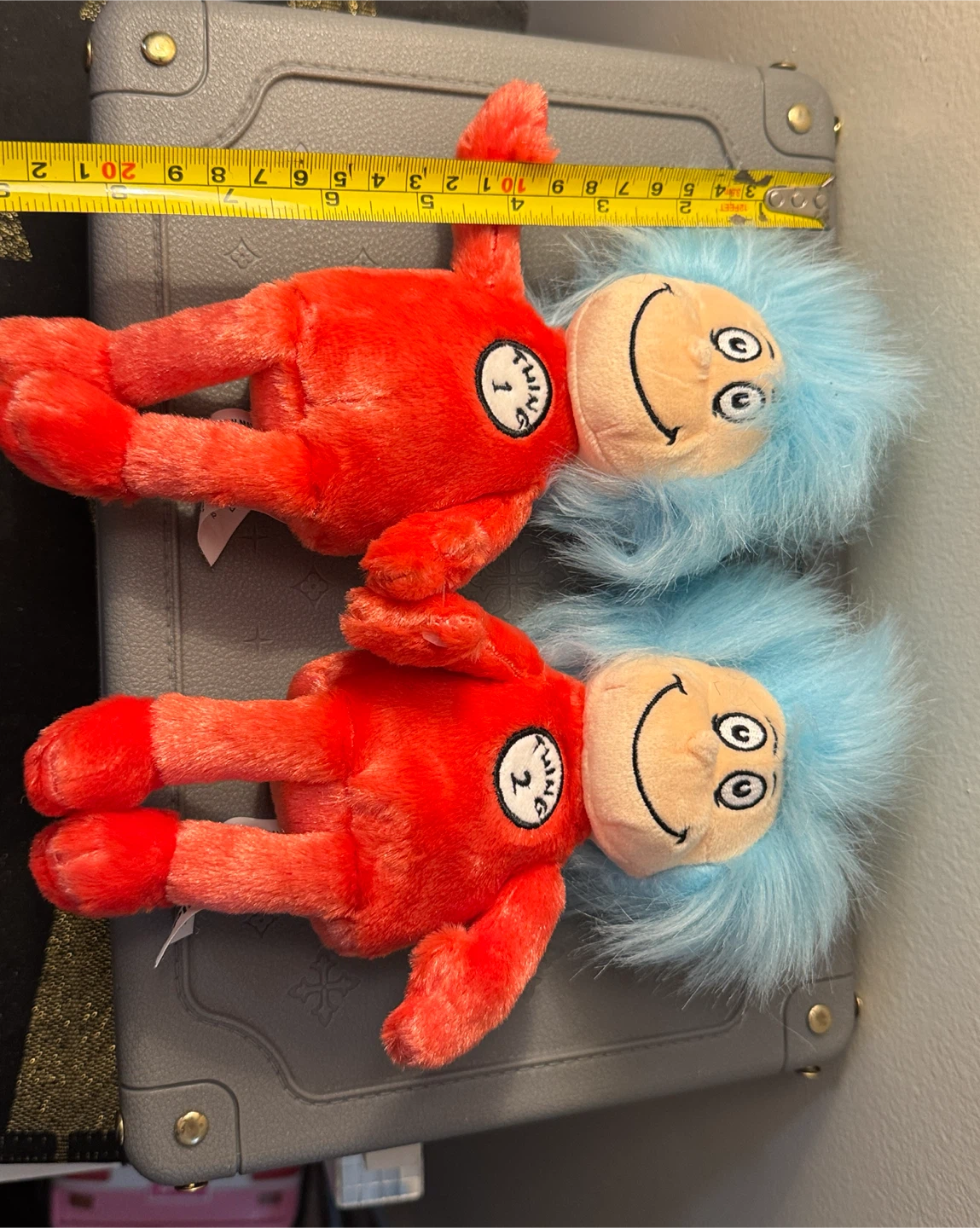 Dr. Seuss Thing 1 & Thing 2 Plush Toys Set - photo 3