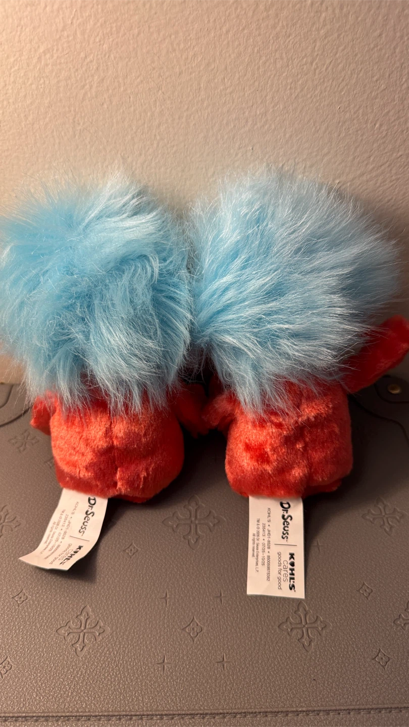 Dr. Seuss Thing 1 & Thing 2 Plush Toys Set - photo 4