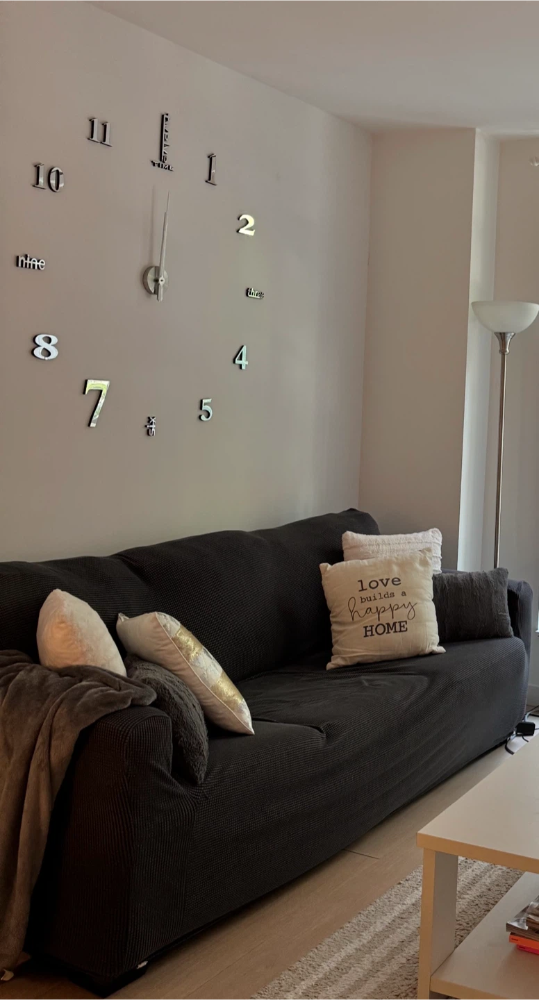 83” Dark Gray Sofa with Pull-out Queen Bed - photo 2