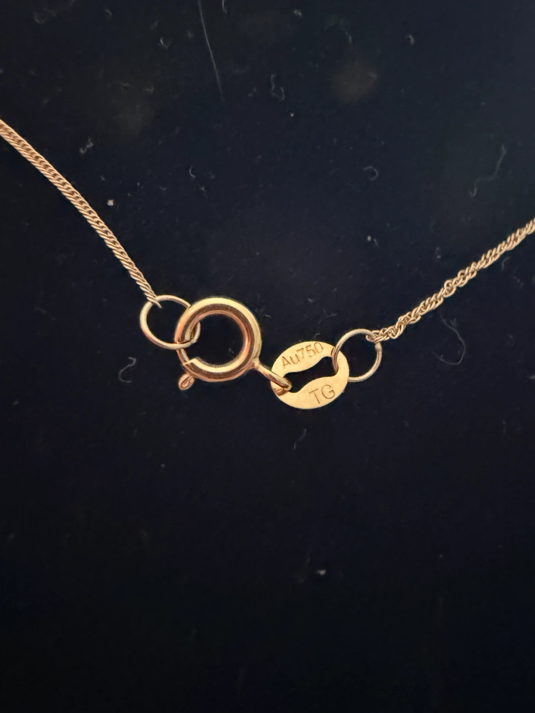 18K Gold Chain kid's Necklace - photo 2
