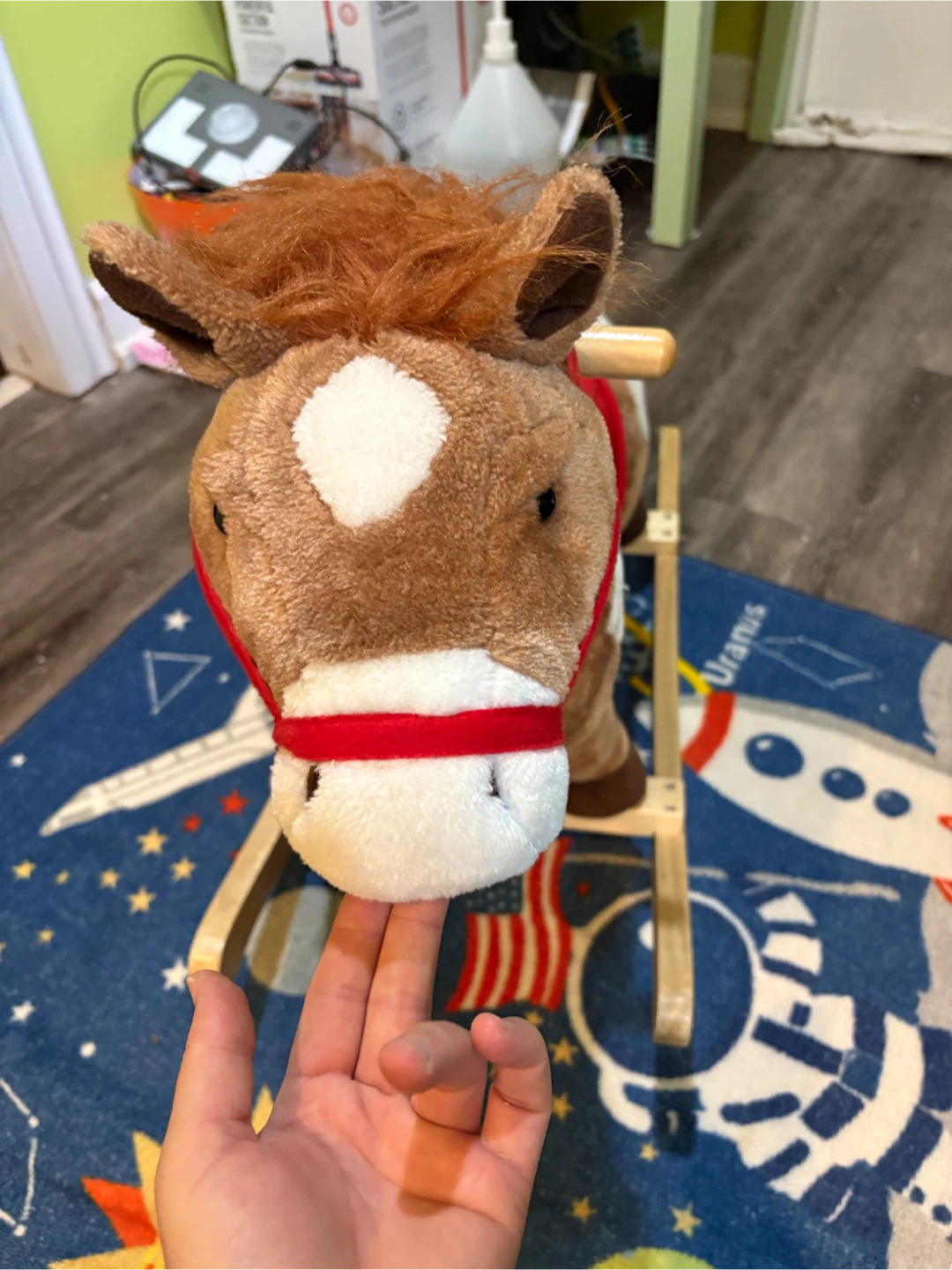 Plush Rocking Horse