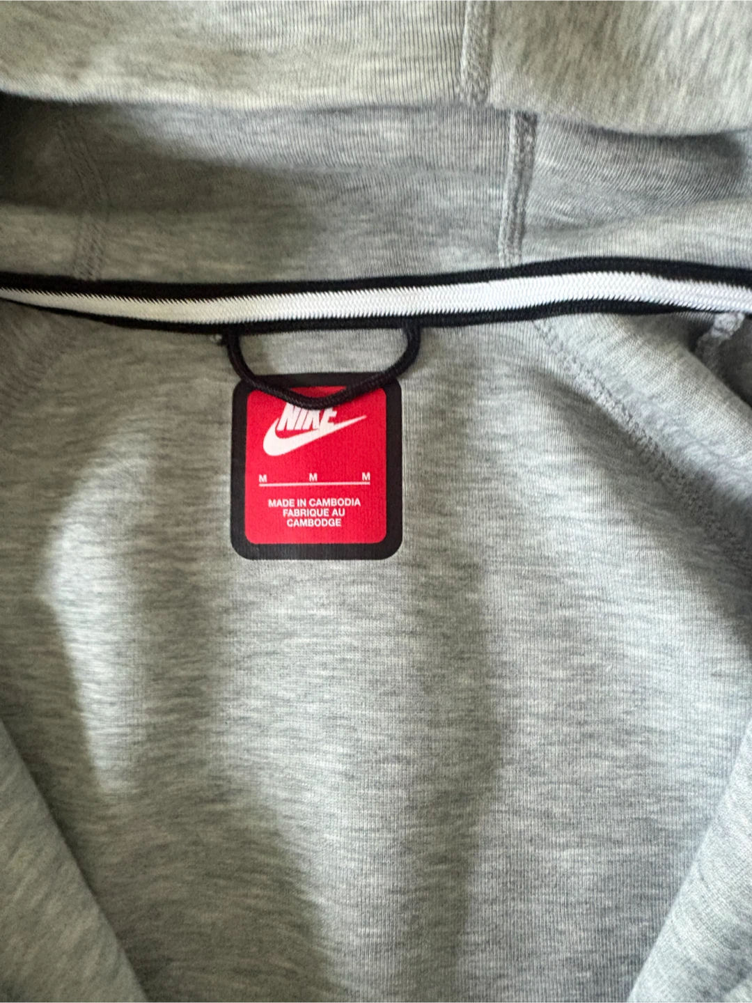 Nike Tech Fleece Full Zip Hoodie Grey