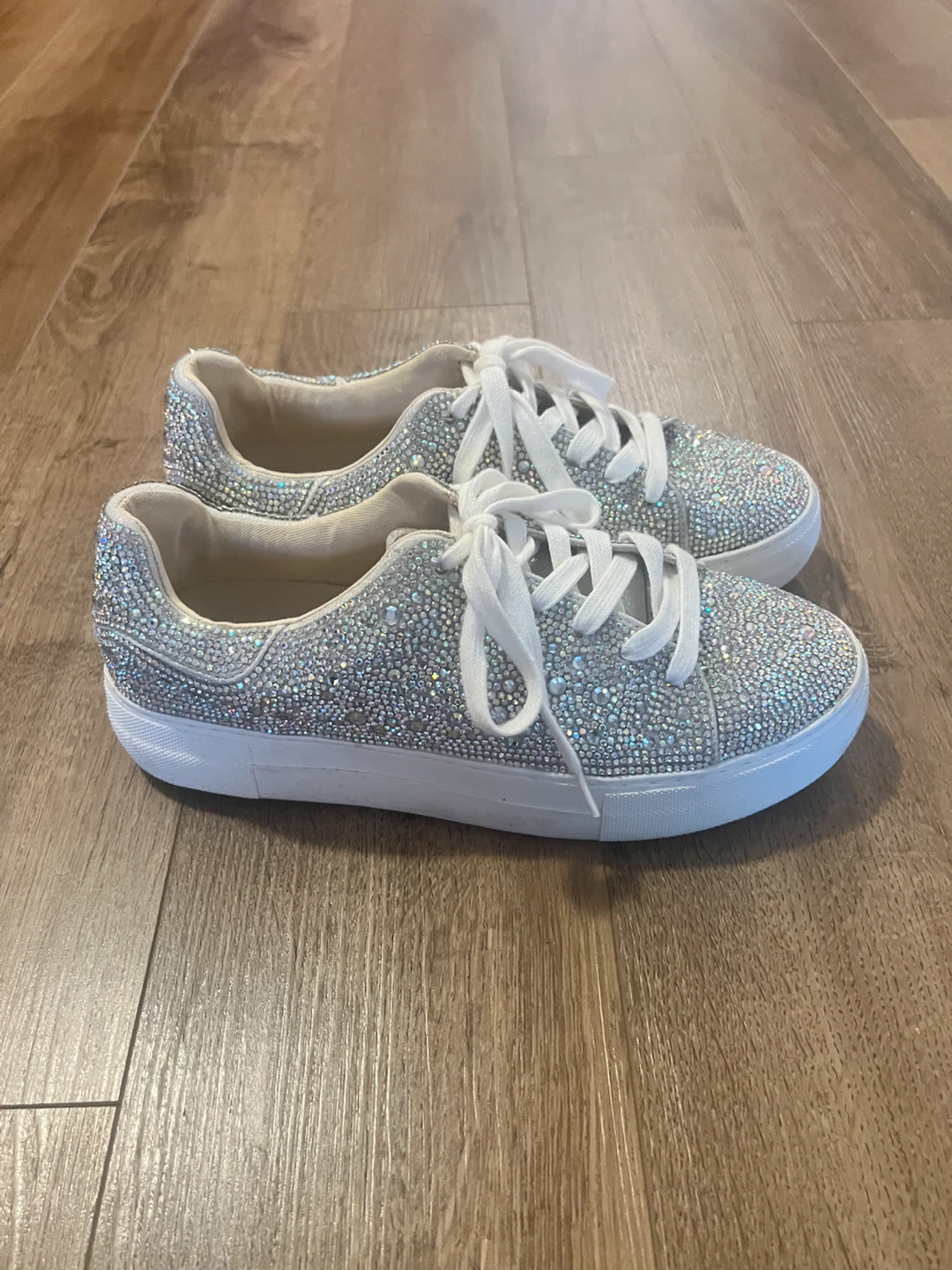 Betsey Johnson Sidny Rhinestone Sneaker - photo 2