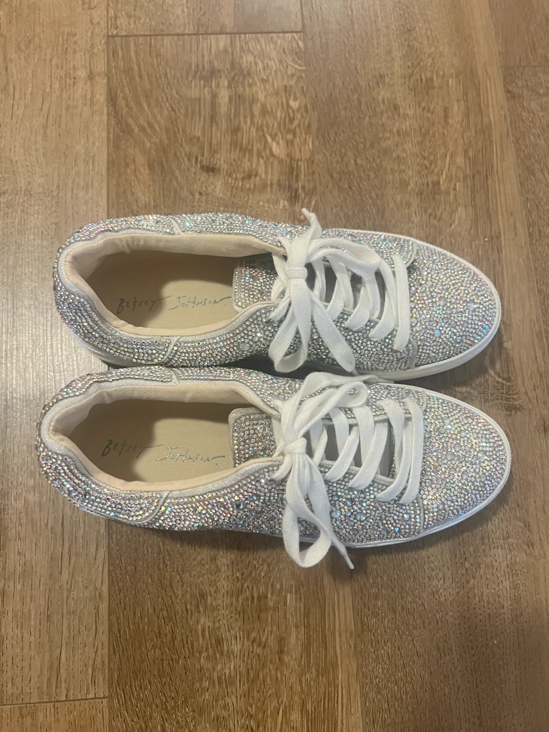 Betsey Johnson Sidny Rhinestone Sneaker - photo 3