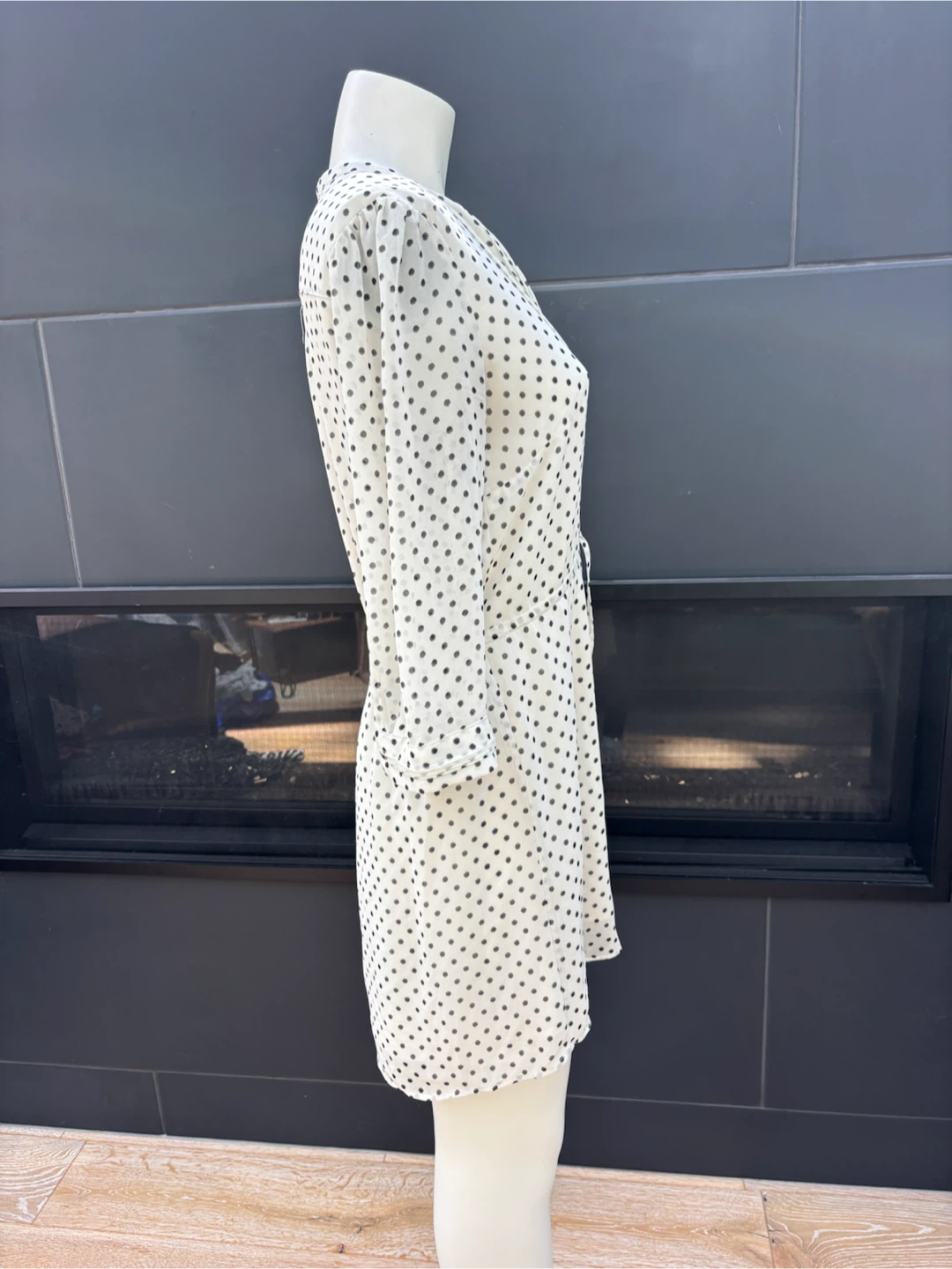 Dress 18 - White with Black Polkadots - photo 2