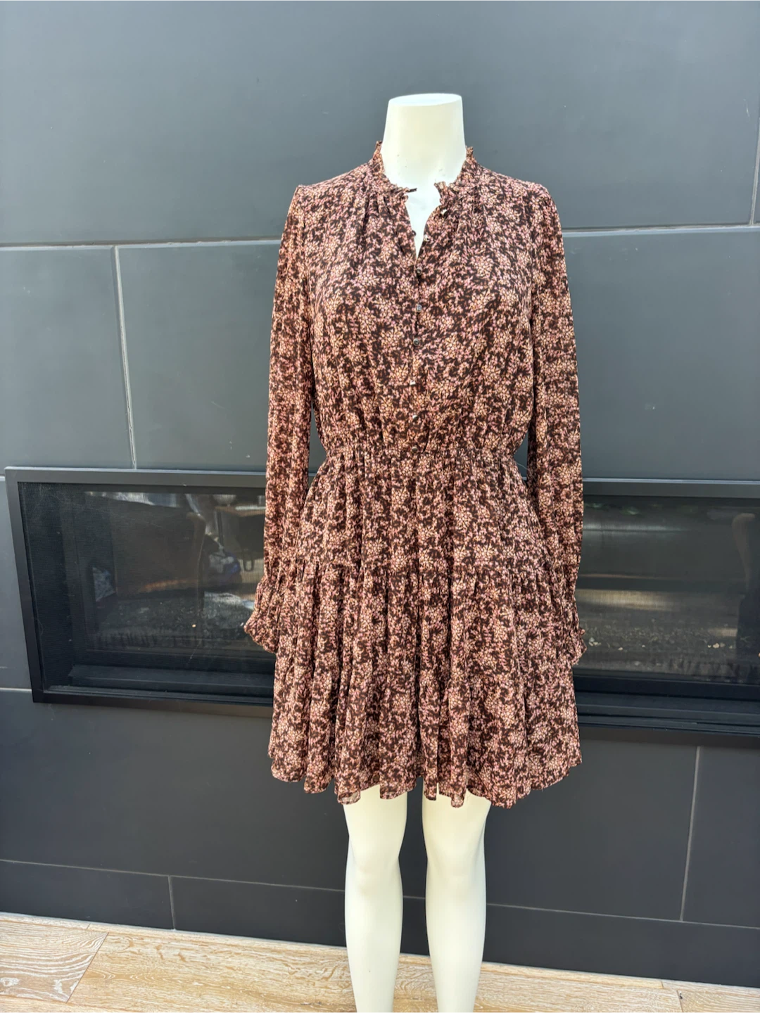 Dress 19 - Brown Floral
