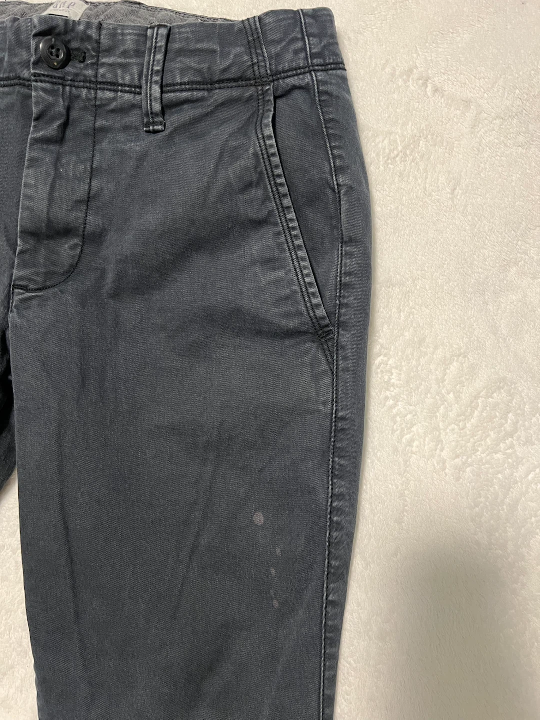 Gap MENS Pants SKINNY MOULANT size 28x30 / Blue Navy - photo 4