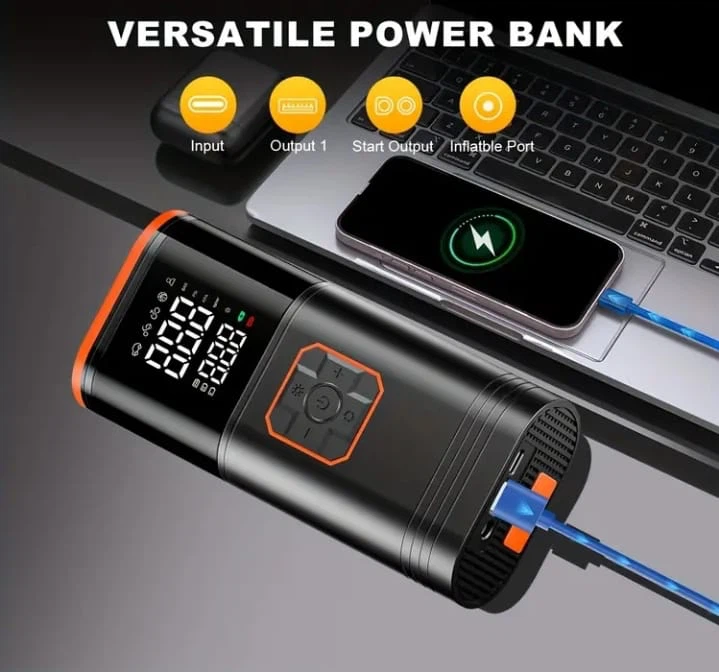 (NEVER USED) Revive Pro 5-in-1 Jump Starter & Air Pump - photo 4