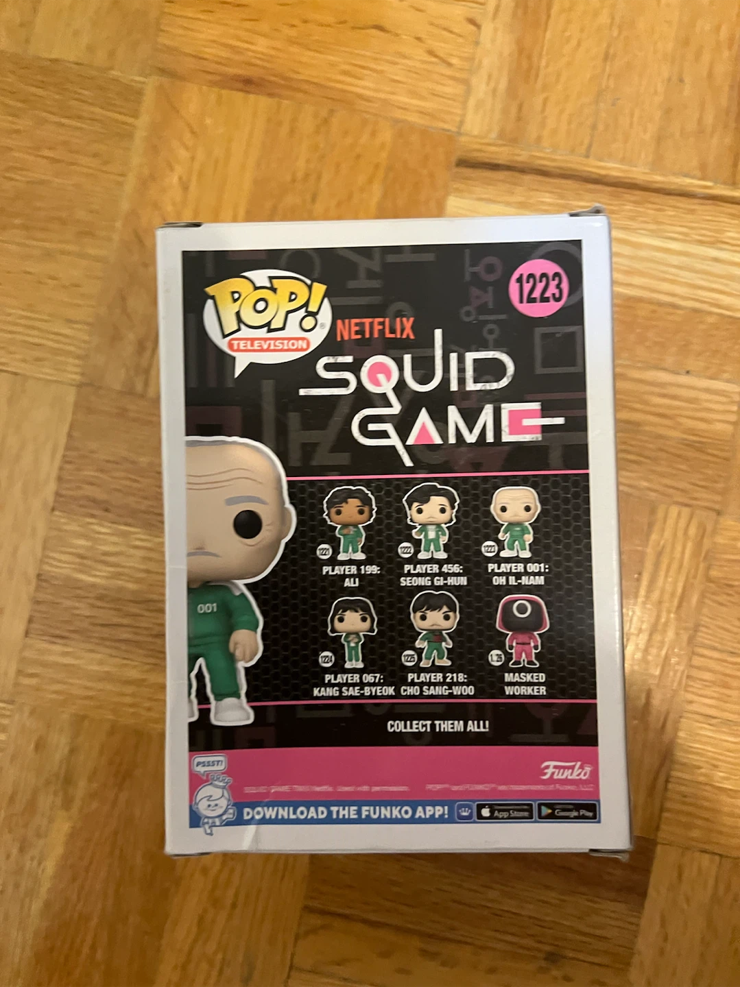 Funko Pop! Netflix Squid Game Player 001: Oh Il-Nam #1223 - photo 2