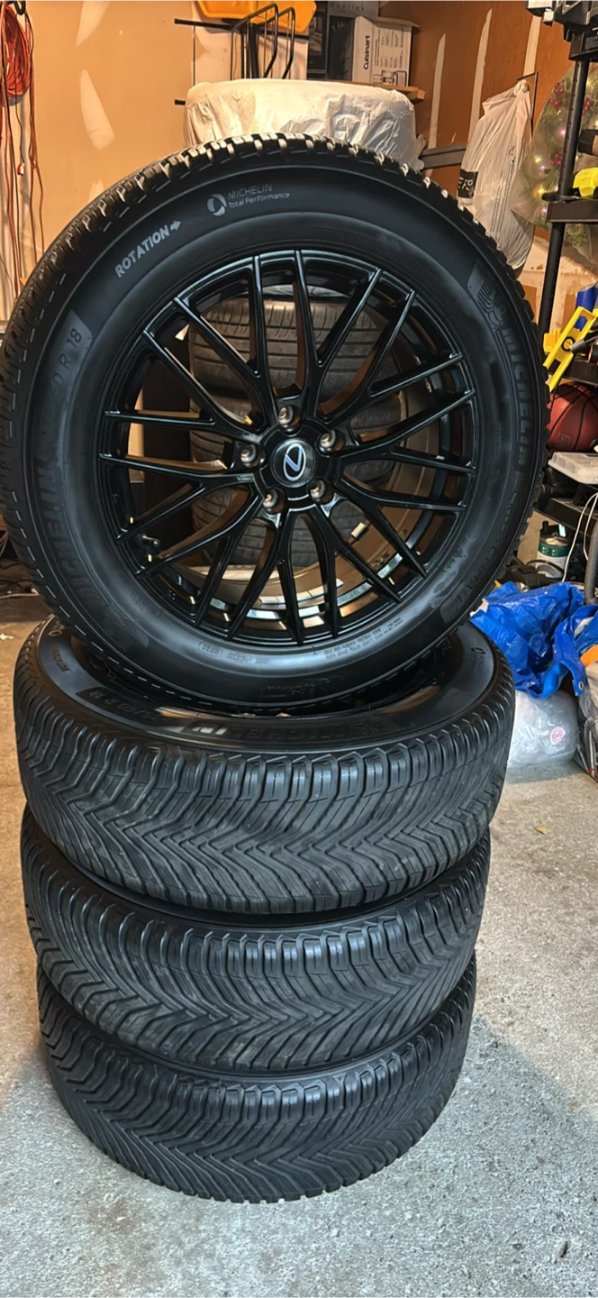 Michelin Winter Tires with Rims