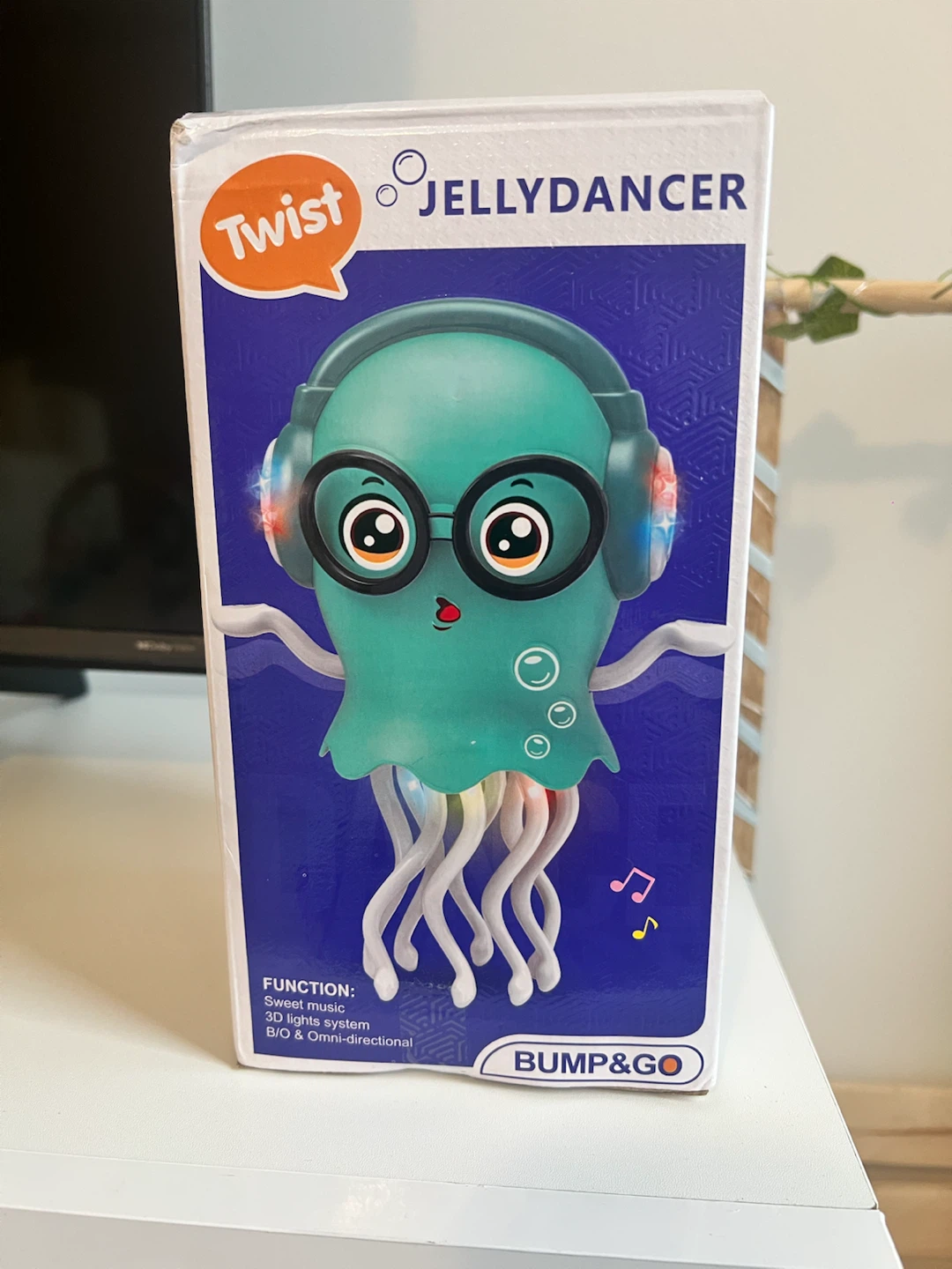 Twist Jellydancer Toy, elephant plush, motion dog. Set of 3 toys - photo 2