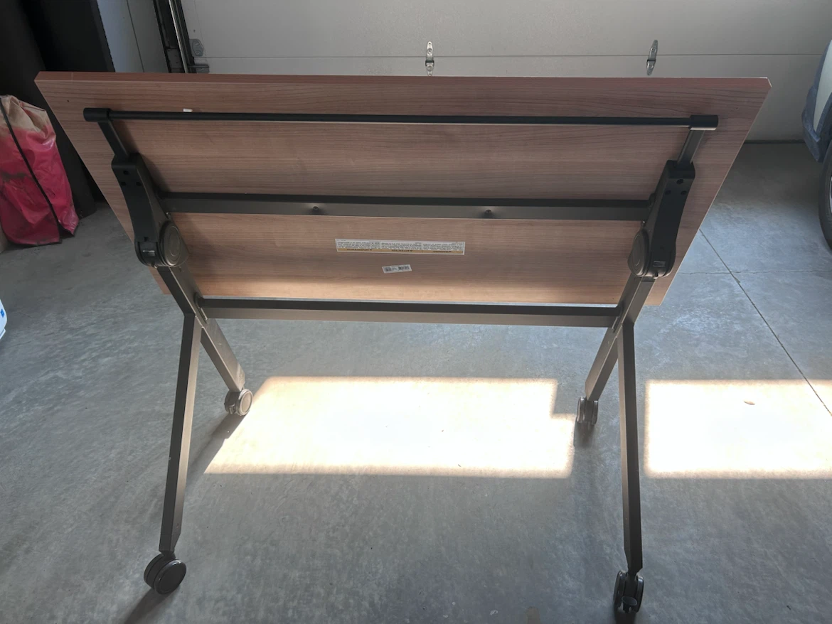 HON Folding Table with Wheels - photo 2