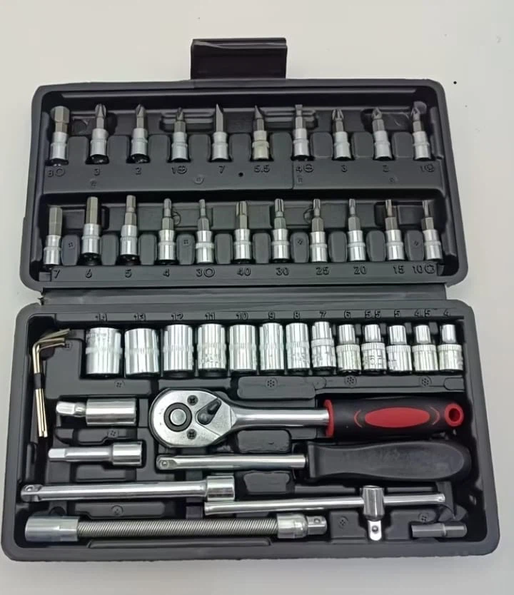 (NEVER USED) 46-Piece 1/4 Socket Set - photo 2