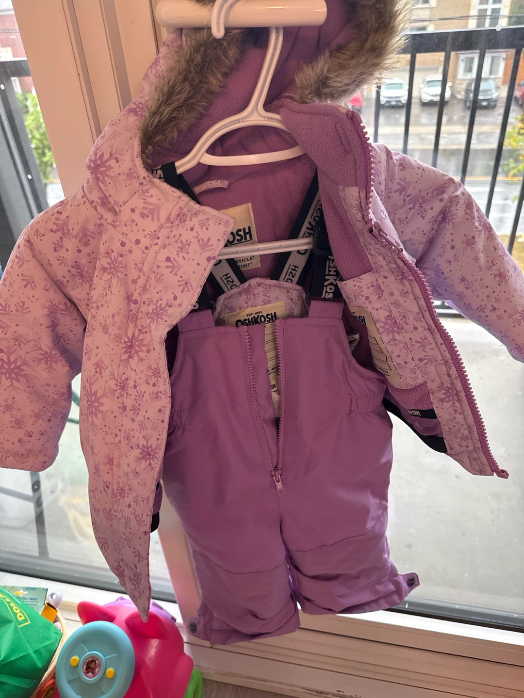 Winter Snowsuit Jacket and Overalls Set - 18 Months - photo 2