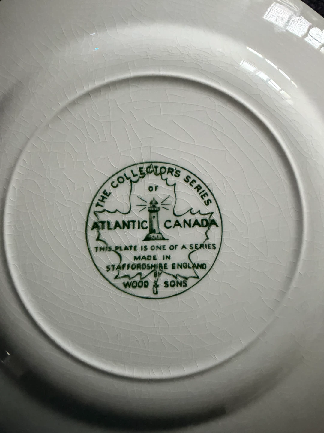 Wood & Sons Collector's Plate - Cabot Tower Signal Hill - photo 2