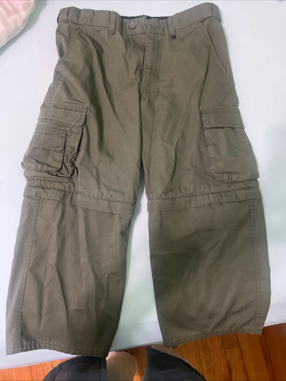 Boy Scouts of America Convertible Uniform Pants Youth 18 - photo 2