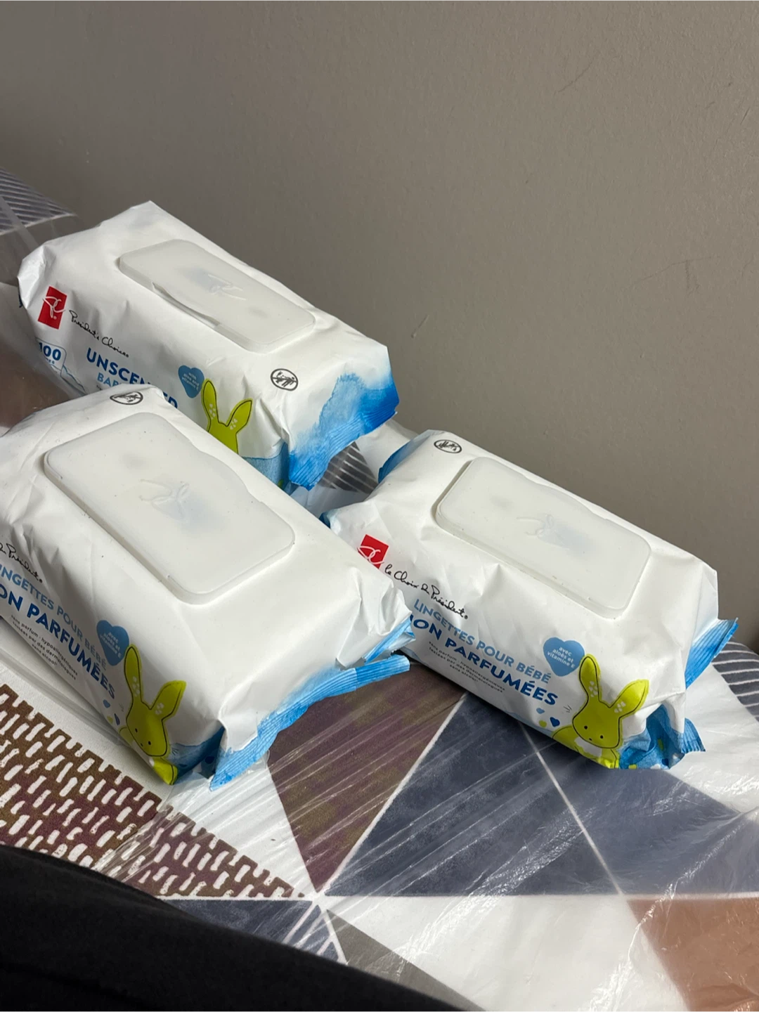 President's Choice Unscented Baby Wipes (3-pack)