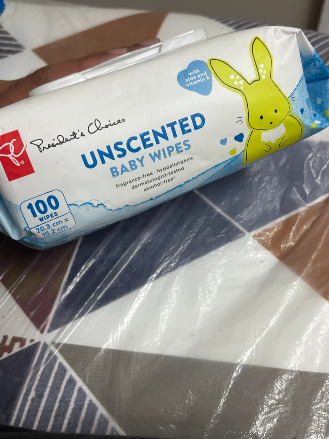 President's Choice Unscented Baby Wipes (3-pack) - photo 3