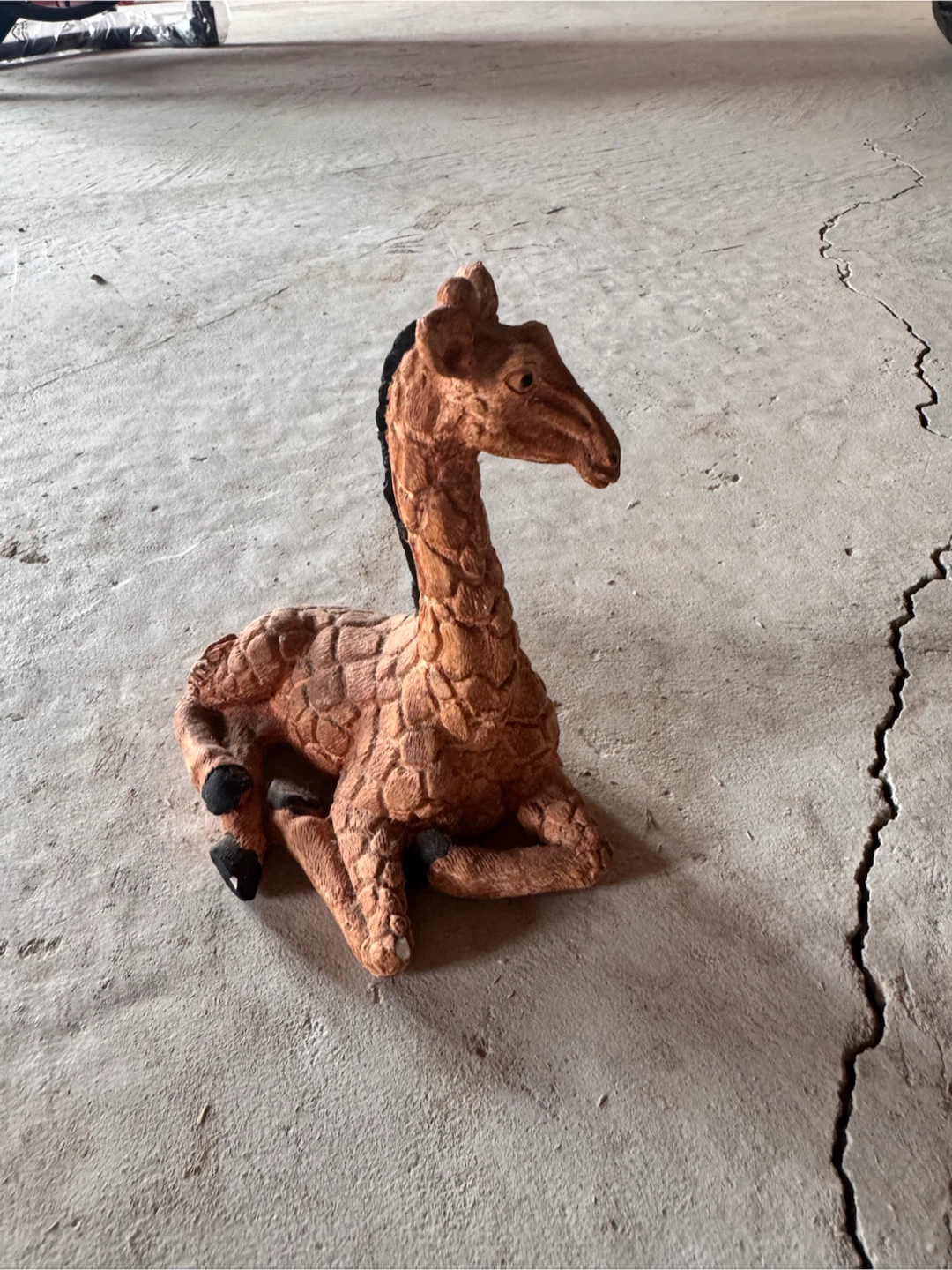 Terracotta Giraffe Figurine
