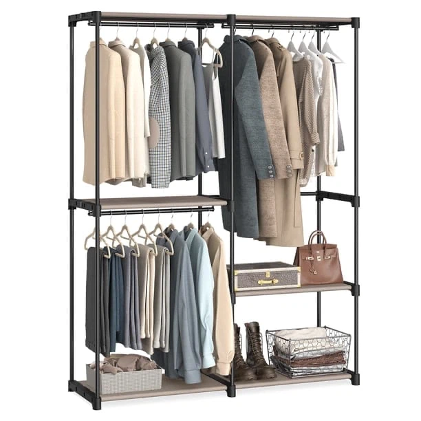 (NEVER USED) Portable Wardrobe Clothes Rack Organizer - photo 3