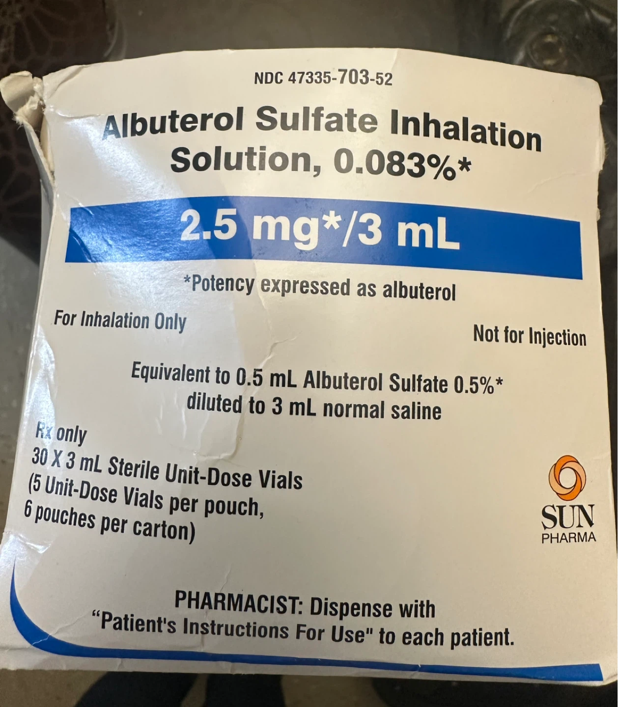 Albuterol Sulfate Inhalation Aerosol 90 mcg