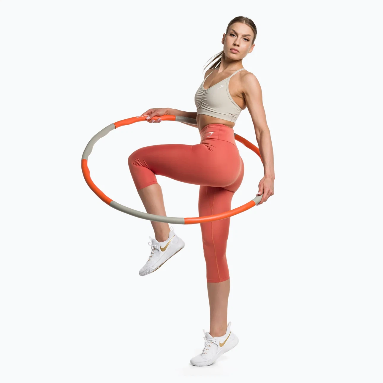 NEW Gymshark Training Leggings 7/8 Earth Orange - photo 2