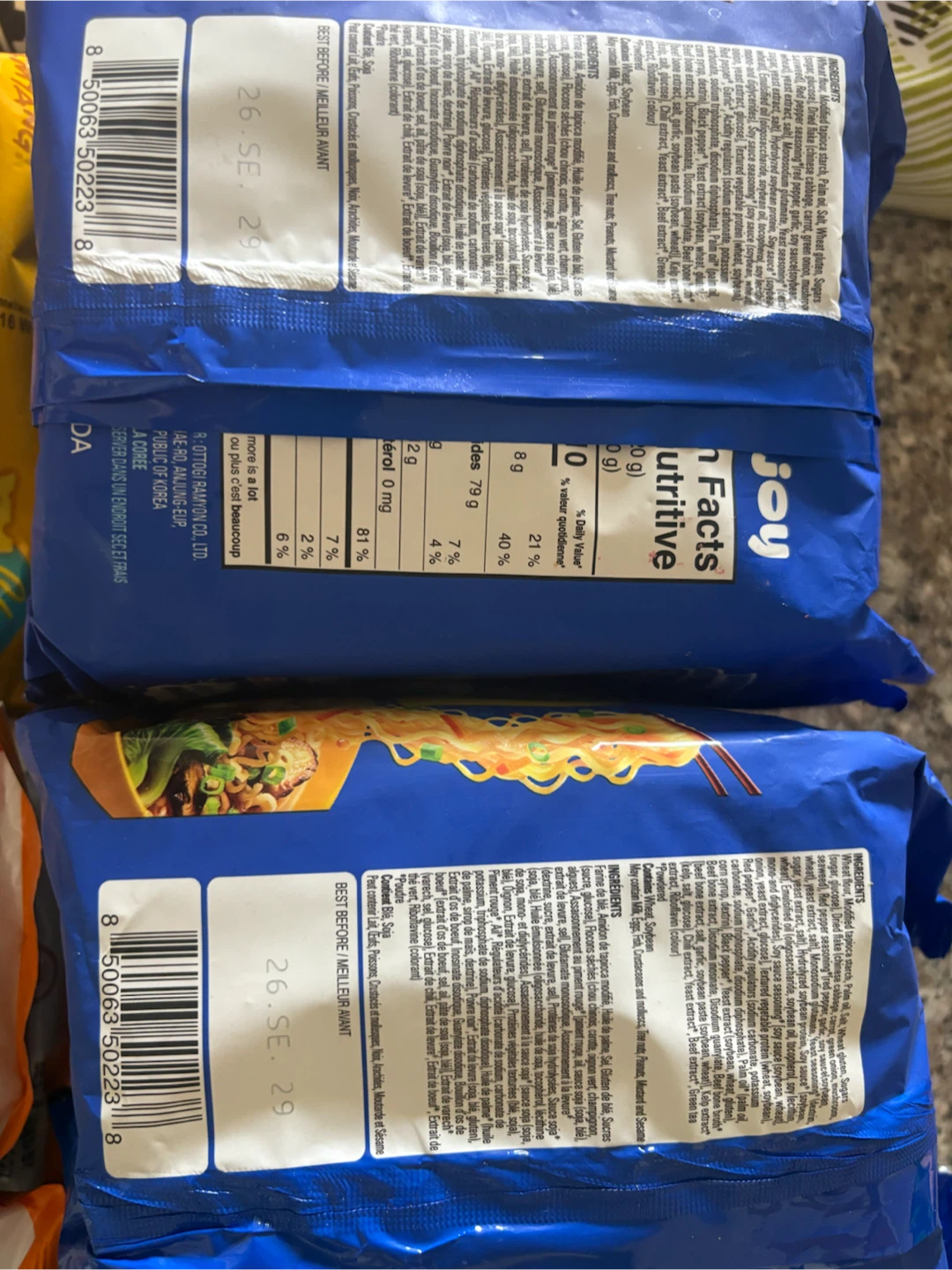 Korean Ramen, Mayonnaise & Canned Goods Bundle (All Brand New) - photo 2